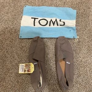 Toms Classics slip-one Ash Canvas size 13